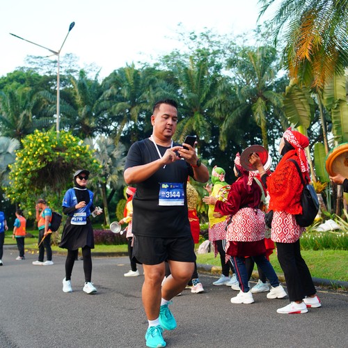 Race photo from BOGORUN 2026