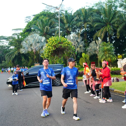 Race photo from BOGORUN 2026