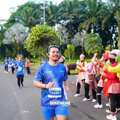 Race photo from BOGORUN 2026
