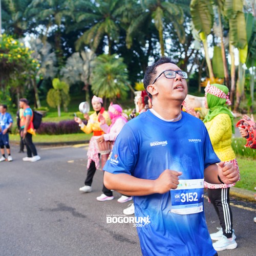 Race photo from BOGORUN 2026