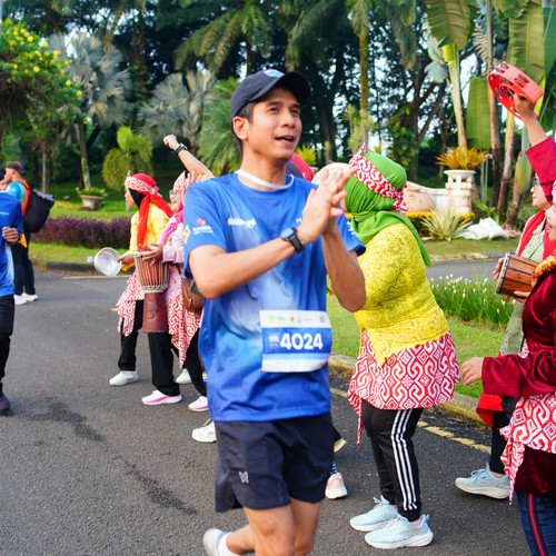 Race photo from BOGORUN 2026