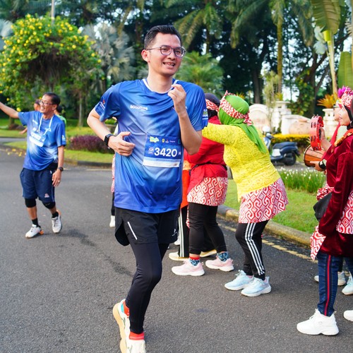 Race photo from BOGORUN 2026