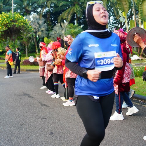Race photo from BOGORUN 2026