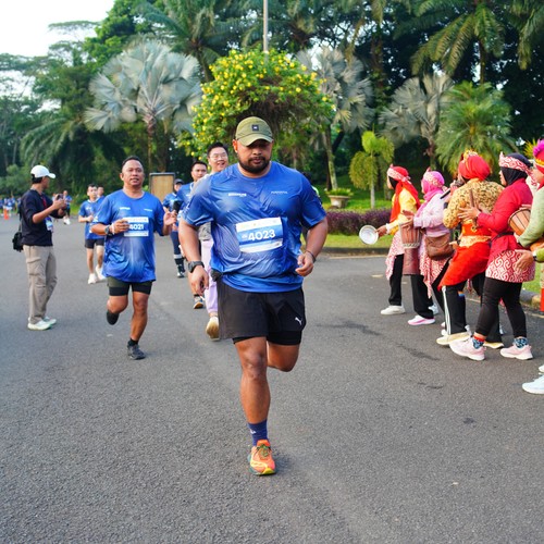 Race photo from BOGORUN 2026