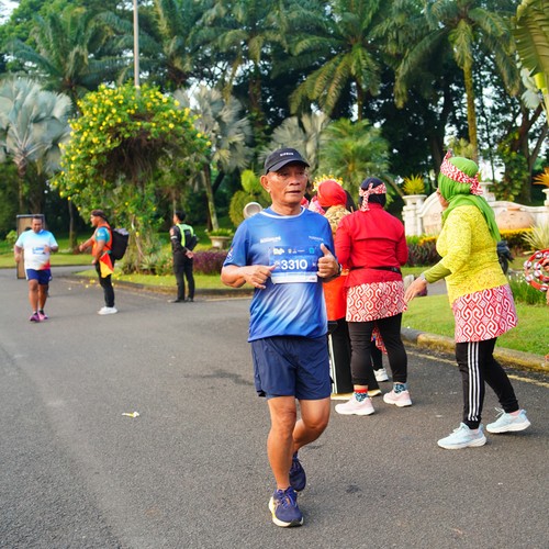 Race photo from BOGORUN 2026