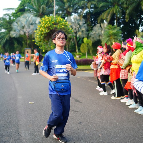 Race photo from BOGORUN 2026