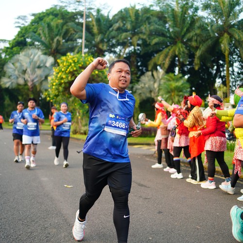 Race photo from BOGORUN 2026