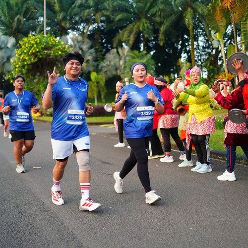 Race photo from BOGORUN 2026