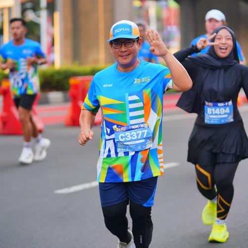 Race photo from ISOPLUS RUN 2026 - JAKARTA