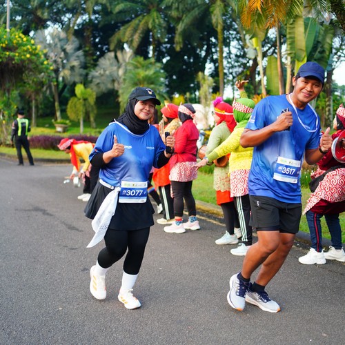 Race photo from BOGORUN 2026