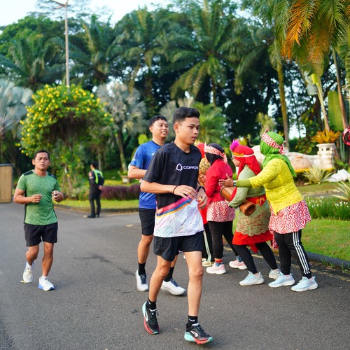Race photo from BOGORUN 2026