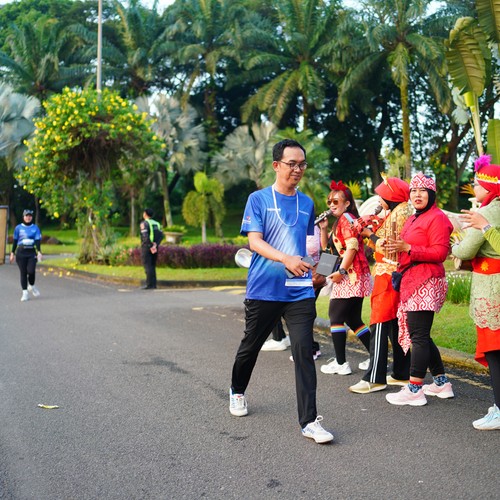 Race photo from BOGORUN 2026