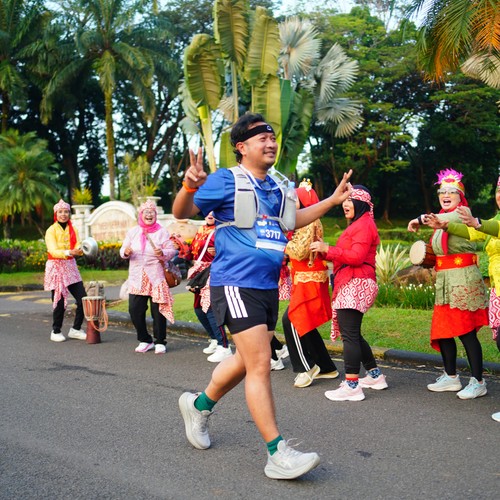 Race photo from BOGORUN 2026