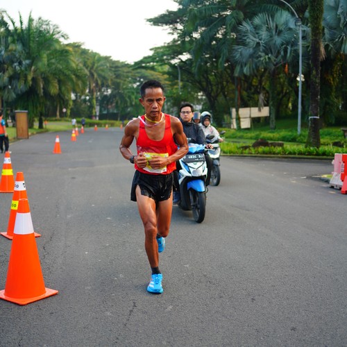 Race photo from BOGORUN 2026