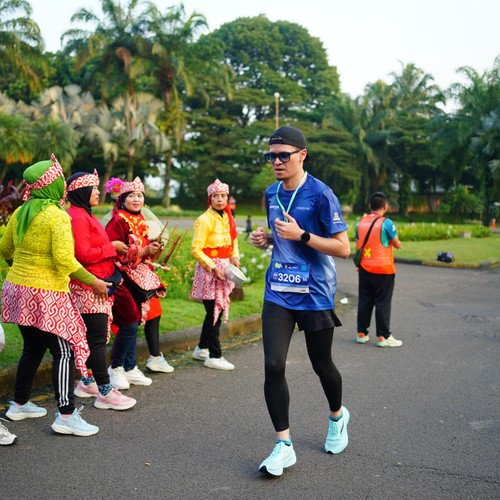 Race photo from BOGORUN 2026