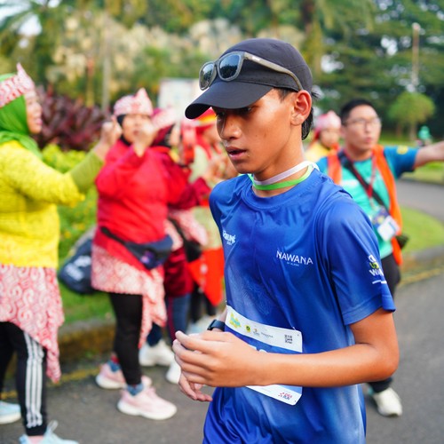 Race photo from BOGORUN 2026