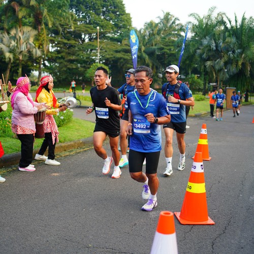 Race photo from BOGORUN 2026