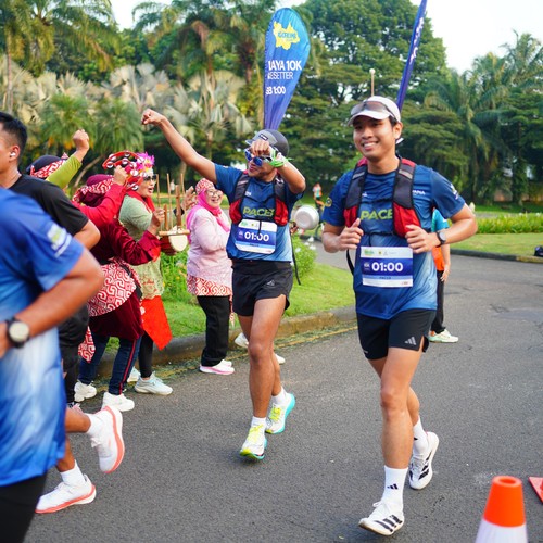 Race photo from BOGORUN 2026