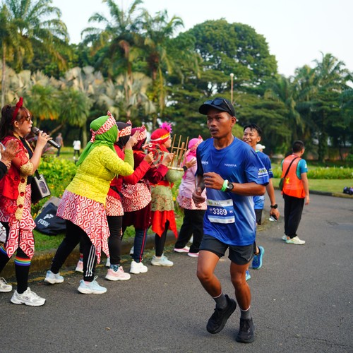 Race photo from BOGORUN 2026