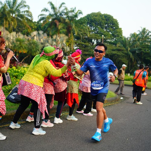 Race photo from BOGORUN 2026