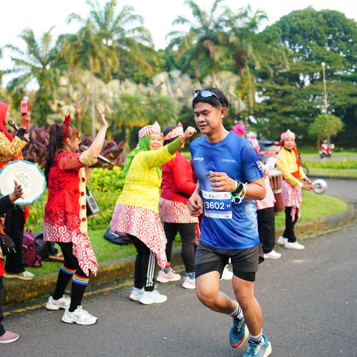 Race photo from BOGORUN 2026