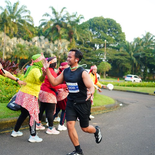 Race photo from BOGORUN 2026