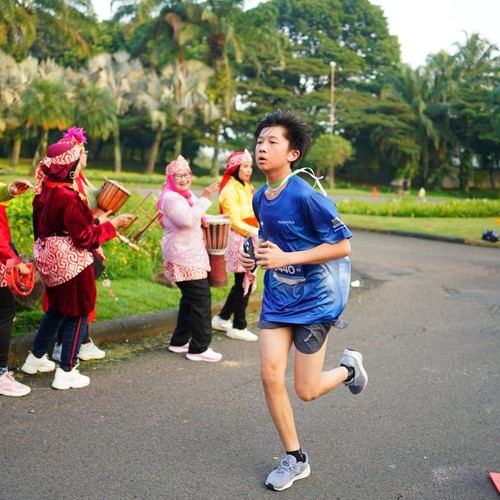 Race photo from BOGORUN 2026
