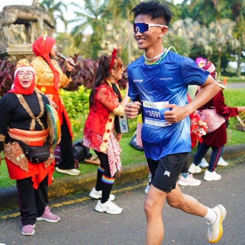 Race photo from BOGORUN 2026