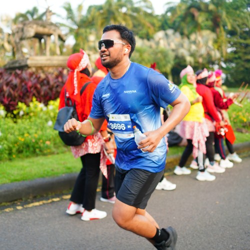Race photo from BOGORUN 2026
