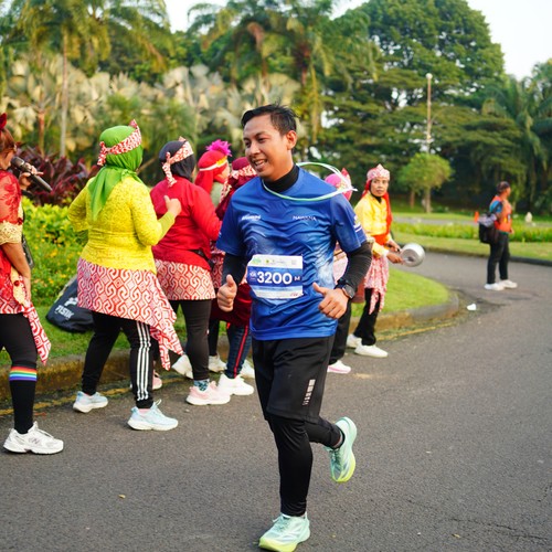 Race photo from BOGORUN 2026