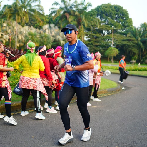 Race photo from BOGORUN 2026