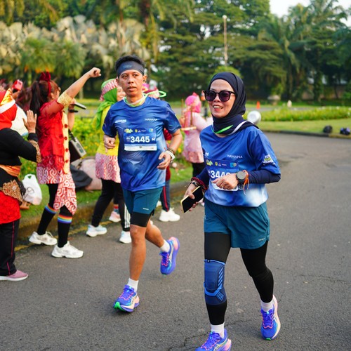 Race photo from BOGORUN 2026