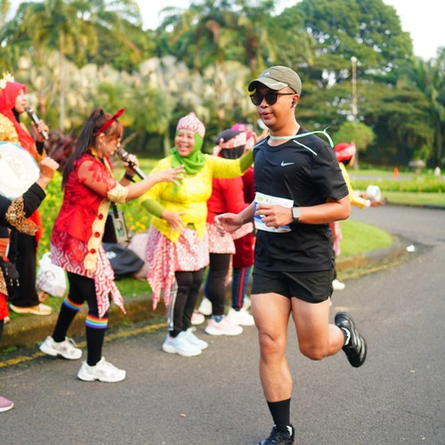 Race photo from BOGORUN 2026