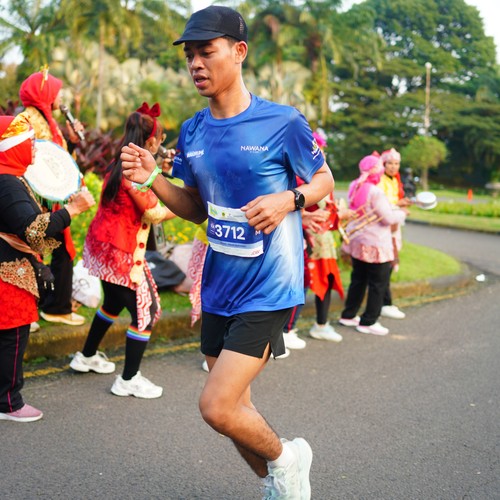 Race photo from BOGORUN 2026