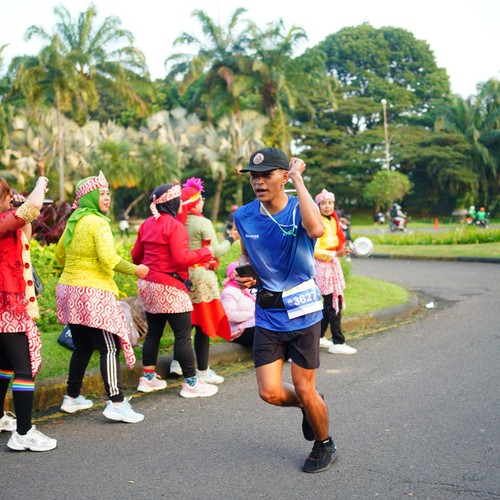 Race photo from BOGORUN 2026