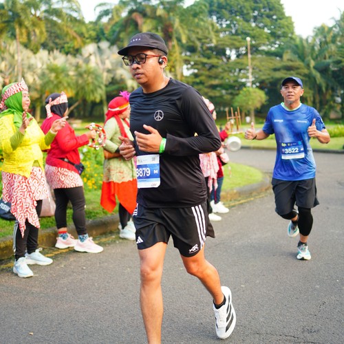 Race photo from BOGORUN 2026