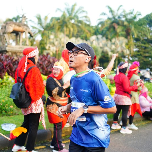 Race photo from BOGORUN 2026