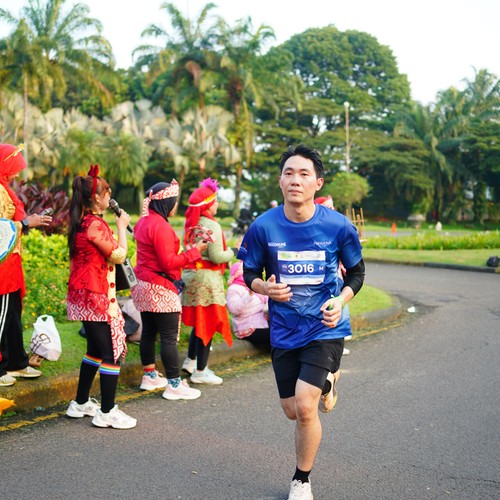 Race photo from BOGORUN 2026