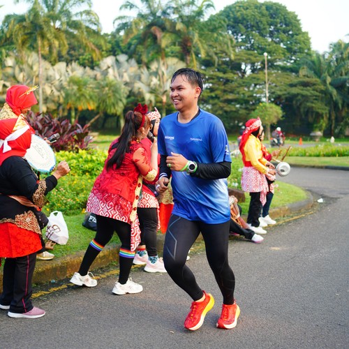 Race photo from BOGORUN 2026