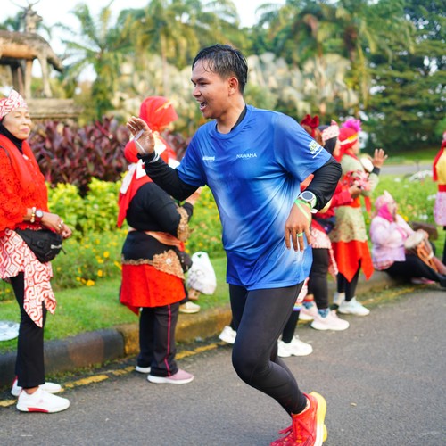 Race photo from BOGORUN 2026