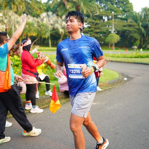 Race photo from BOGORUN 2026