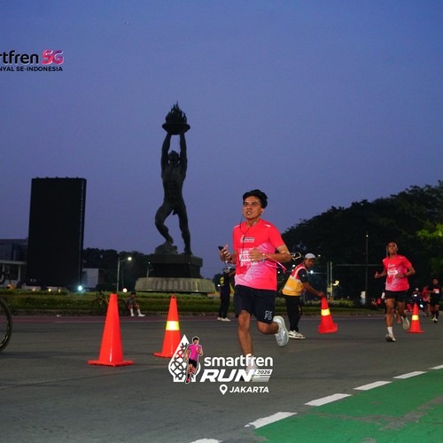 Race photo from SMARTFREN RUN 2026