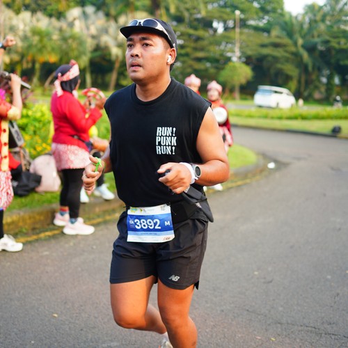 Race photo from BOGORUN 2026