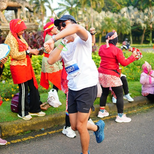 Race photo from BOGORUN 2026