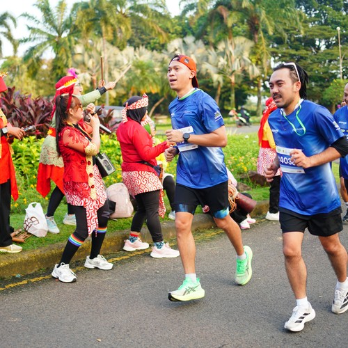 Race photo from BOGORUN 2026