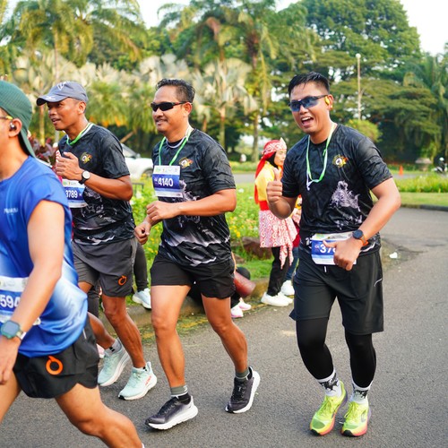 Race photo from BOGORUN 2026