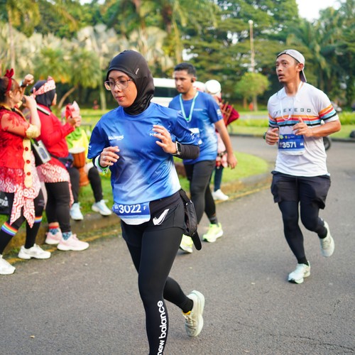 Race photo from BOGORUN 2026