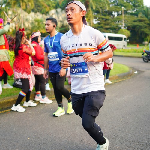 Race photo from BOGORUN 2026