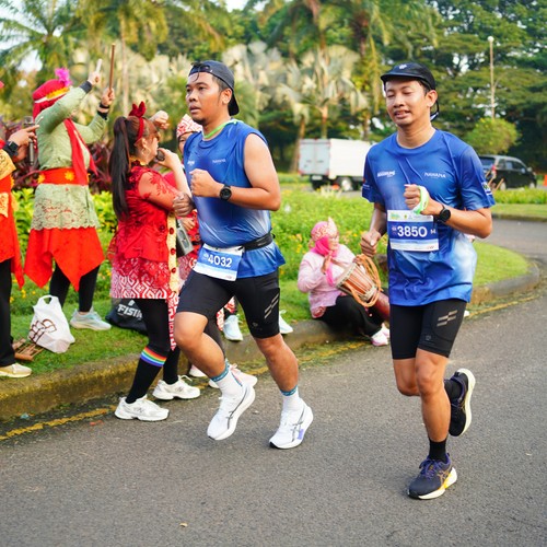 Race photo from BOGORUN 2026