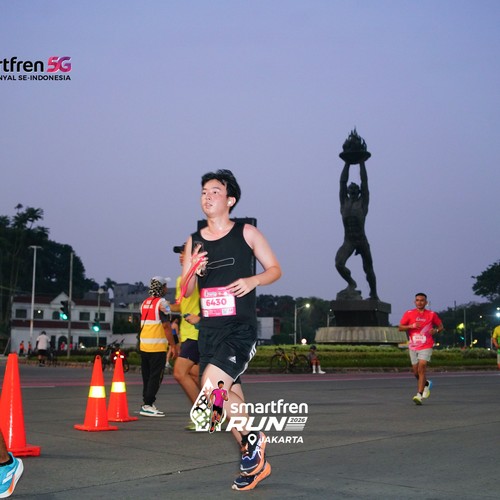 Race photo from SMARTFREN RUN 2026